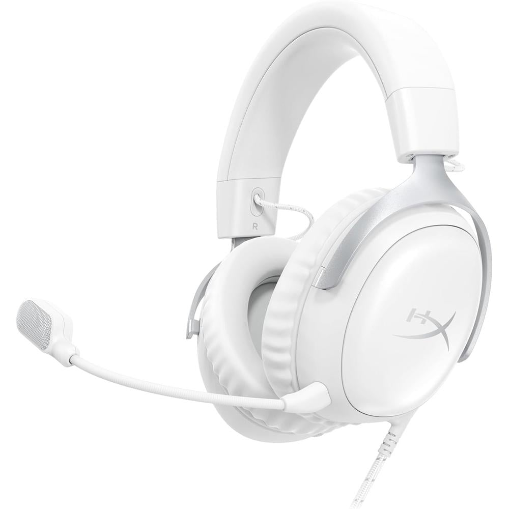 AUDÍFONOS ALÁMBRICOS HYPERX CLOUD III | BLANCO - 1