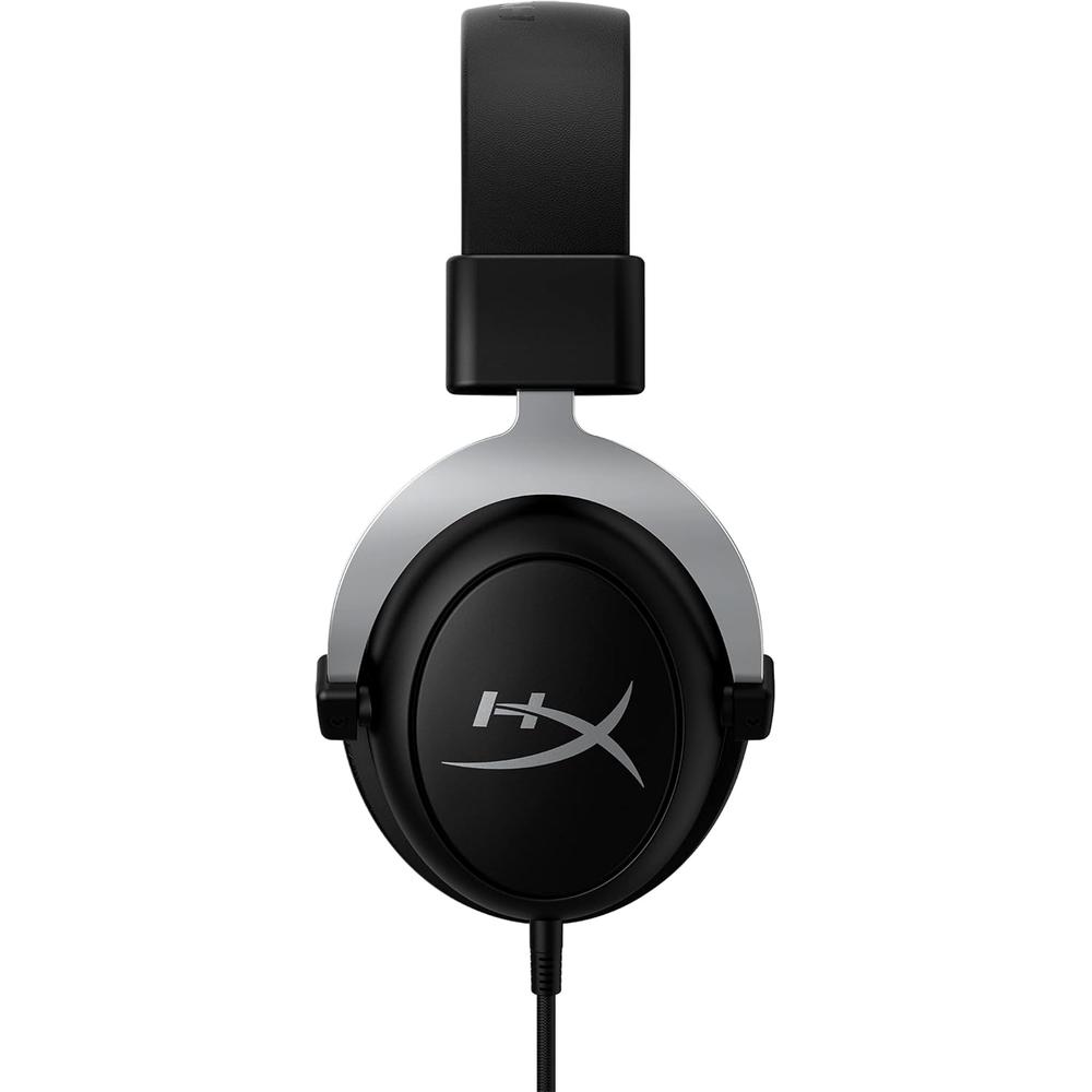 AUDÍFONOS ALÁMBRICOS HYPERX CLOUDX | NEGRO/PLATA - 2