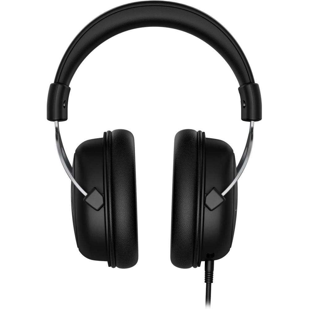 AUDÍFONOS ALÁMBRICOS HYPERX CLOUDX | NEGRO/PLATA - 5