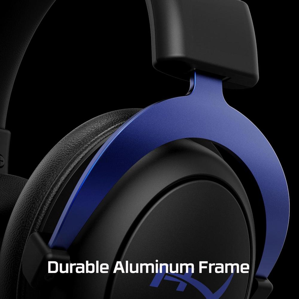 AUDÍFONOS ALÁMBRICOS HYPERX CLOUD | NEGRO/AZUL - 2