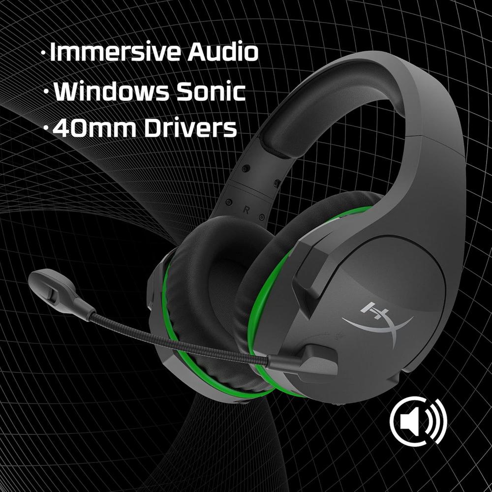 AUDÍFONOS INALÁMBRICOS HYPERX CLOUDX STINGER CORE | NEGRO - 5