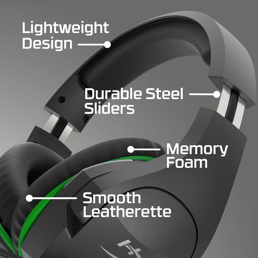 AUDÍFONOS INALÁMBRICOS HYPERX CLOUDX STINGER CORE | NEGRO - 6