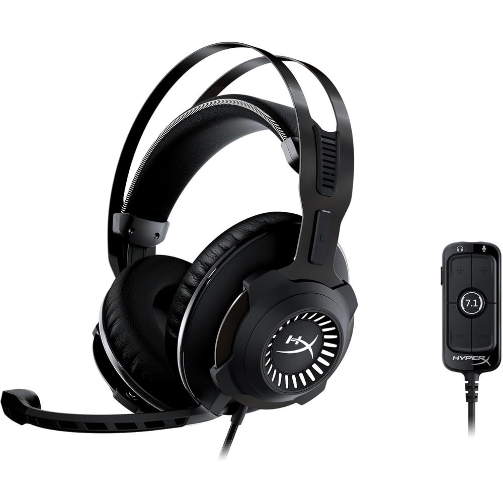 AUDÍFONOS ALÁMBRICOS HYPERX CLOUD REVOLVER | NEGRO - 1