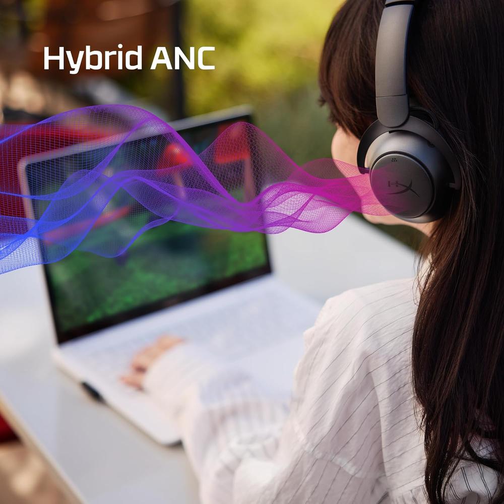 AUDÍFONOS INALÁMBRICOS HYPERX CLOUD MIX 2 | NEGRO - 5