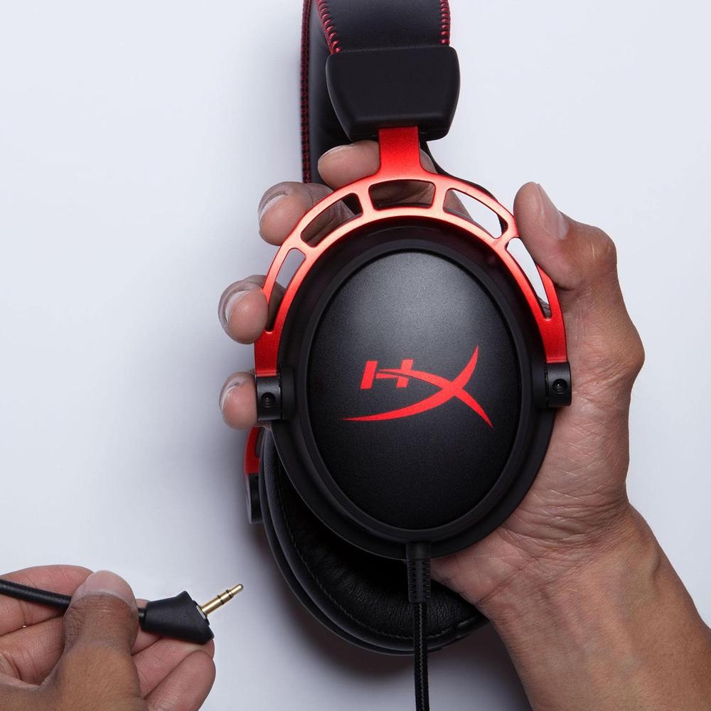 AUDÍFONOS ALÁMBRICOS HYPERX CLOUD ALPHA | ROJO - 2