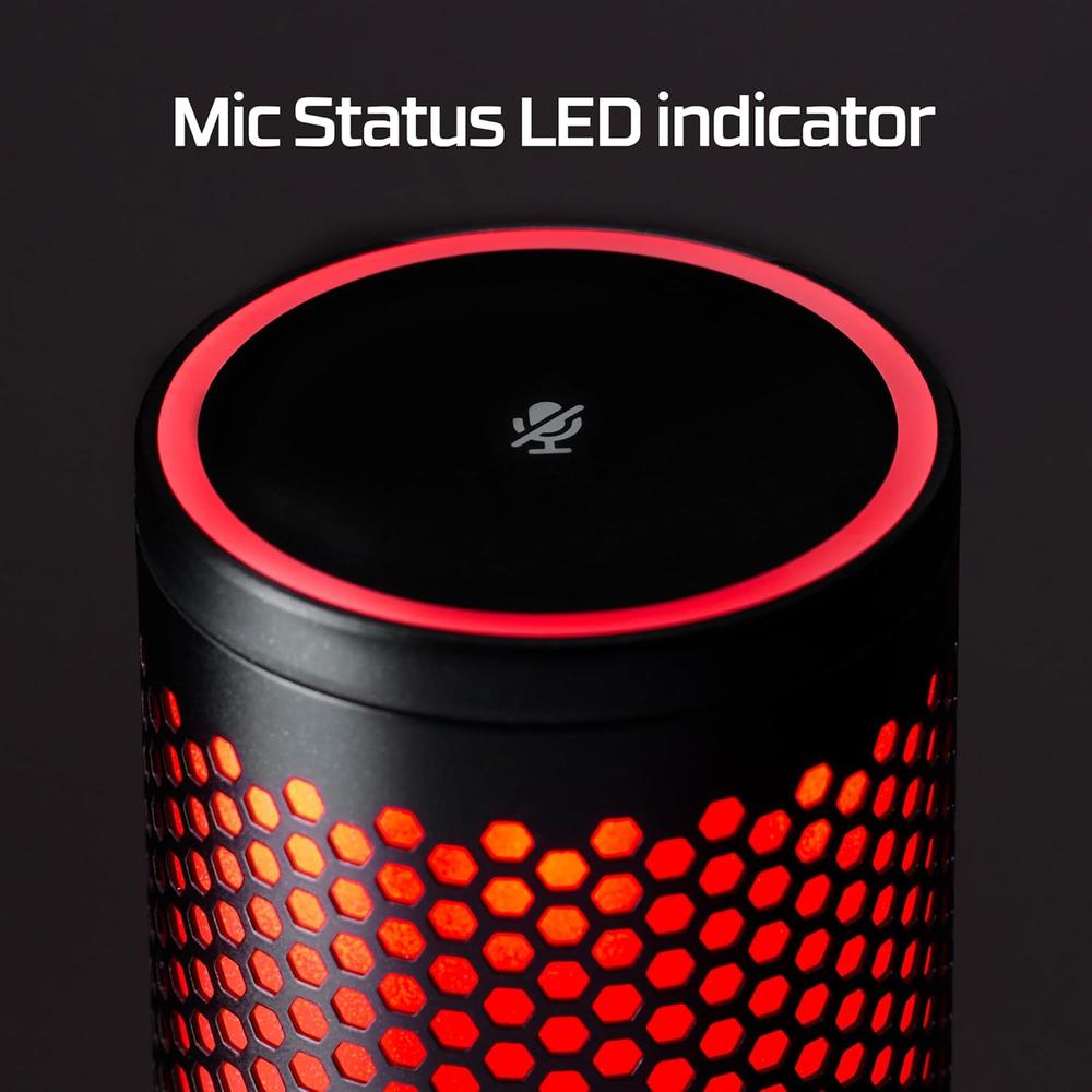 MICRÓFONO HYPERX QUADCAST 2 USB | NEGRO - 5