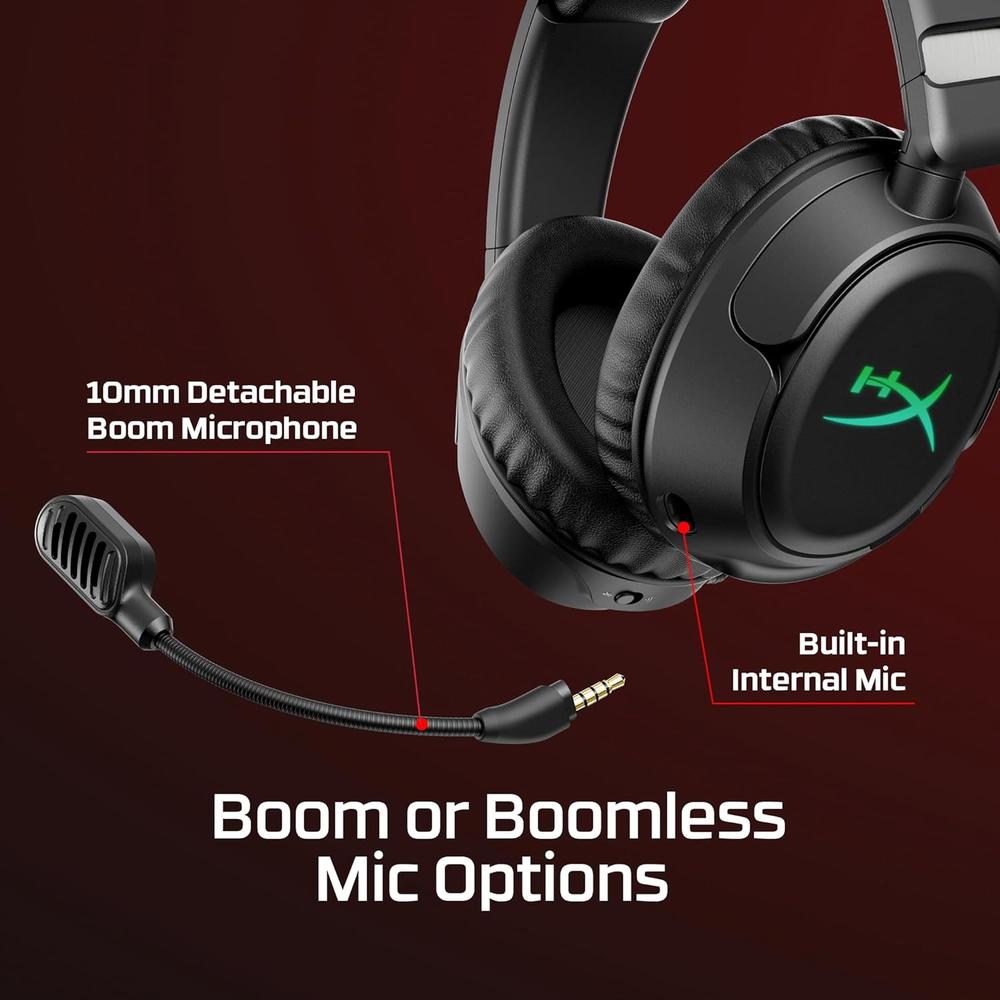 AUDÍFONOS INALÁMBRICOS HYPERX CLOUDX FLIGHT 2 | NEGRO - 5
