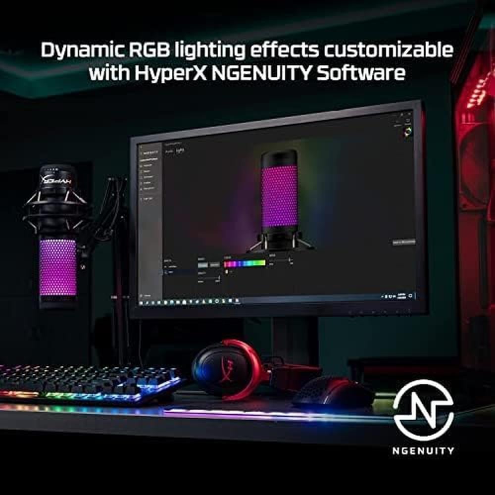 MICRÓFONO HYPERX QUADCAST S USB | RGB - 2
