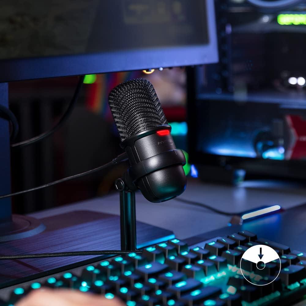 MICRÓFONO HYPERX SOLOCAST USB | NEGRO - 2