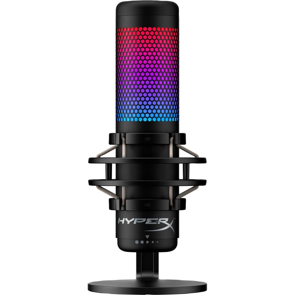 MICRÓFONO HYPERX QUADCAST S USB | NEGRO - 1