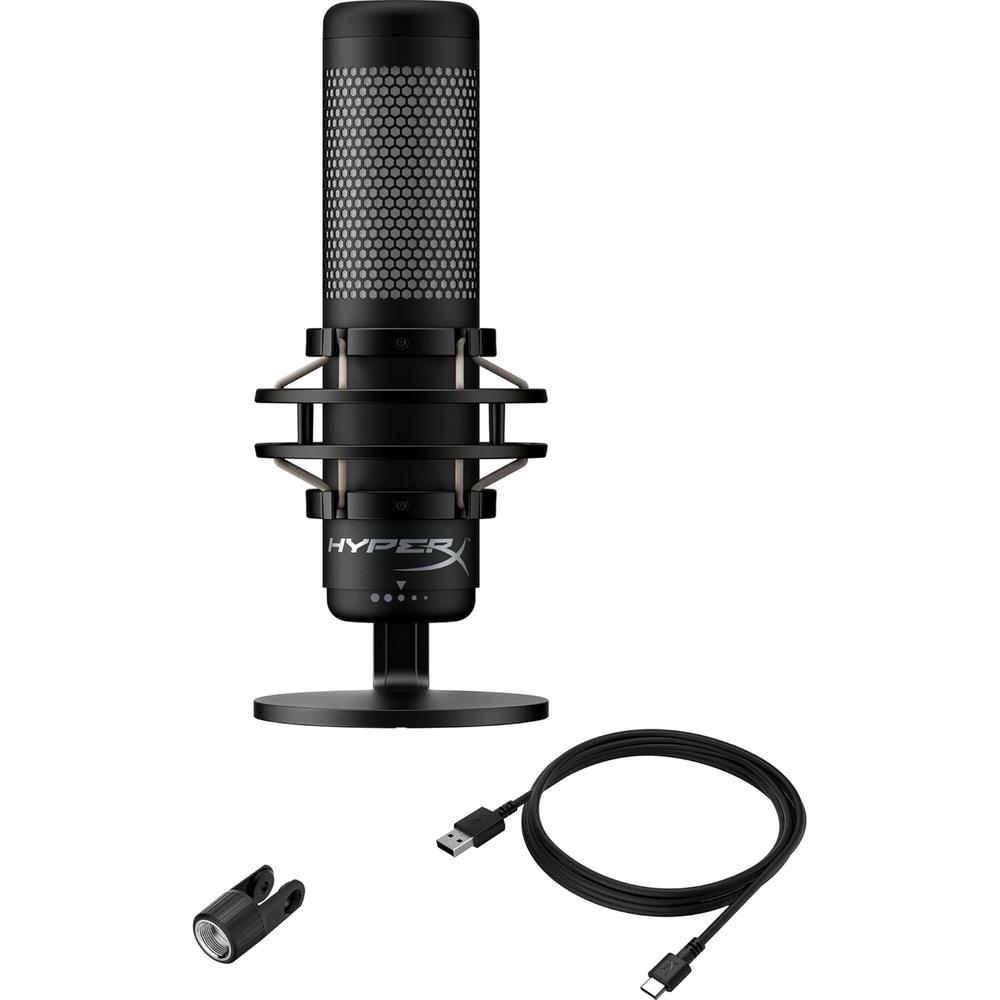MICRÓFONO HYPERX QUADCAST S USB | NEGRO - 2