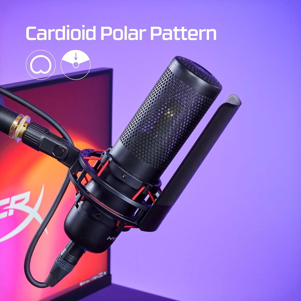 MICRÓFONO HYPERX PROCAST XLR | NEGRO/ORO - 2