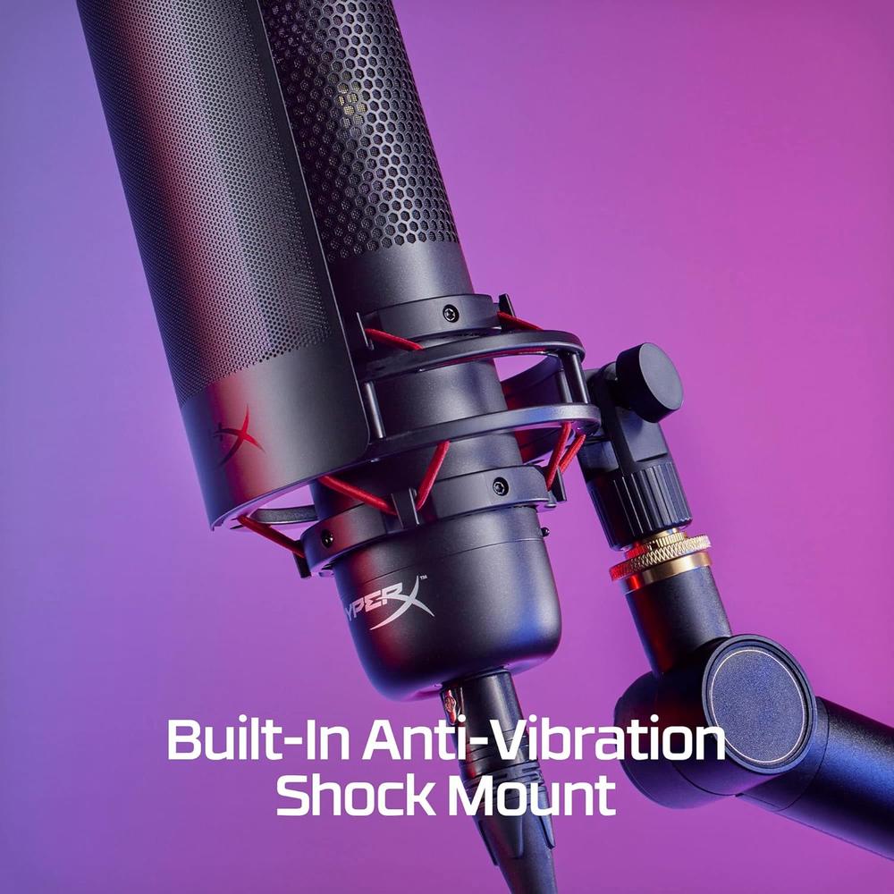 MICRÓFONO HYPERX PROCAST XLR | NEGRO/ORO - 6