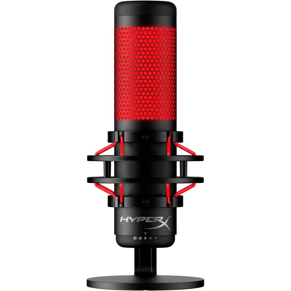MICRÓFONO HYPERX QUADCAST USB | ROJO - 1