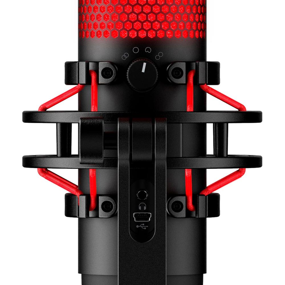 MICRÓFONO HYPERX QUADCAST USB | ROJO - 4