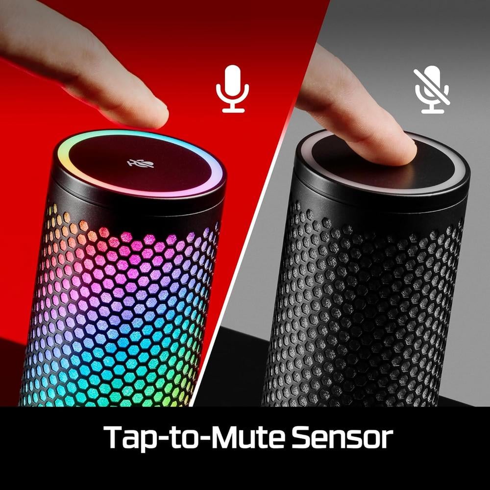 MICRÓFONO HYPERX QUADCAST 2 S USB | RGB - 6