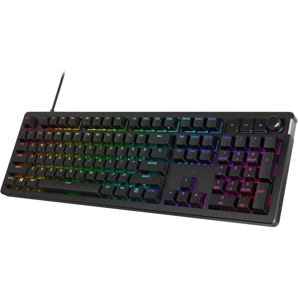 TECLADO ALÁMBRICO HYPERX ALLOY RISE HOT SWAP | NEGRO - 1