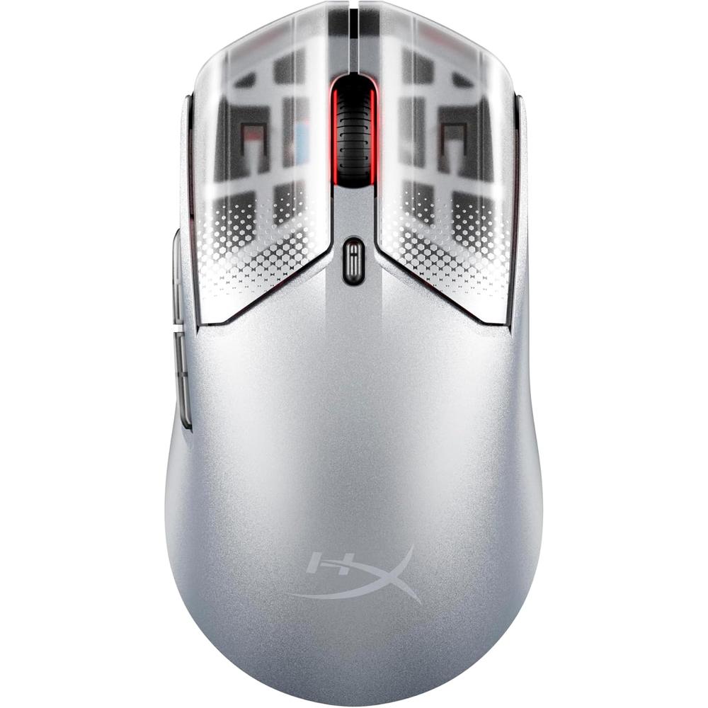MOUSE INALÁMBRICO HYPERX PULSEFIRE HASTE 2 S 26000 DPI | PLATA - 1