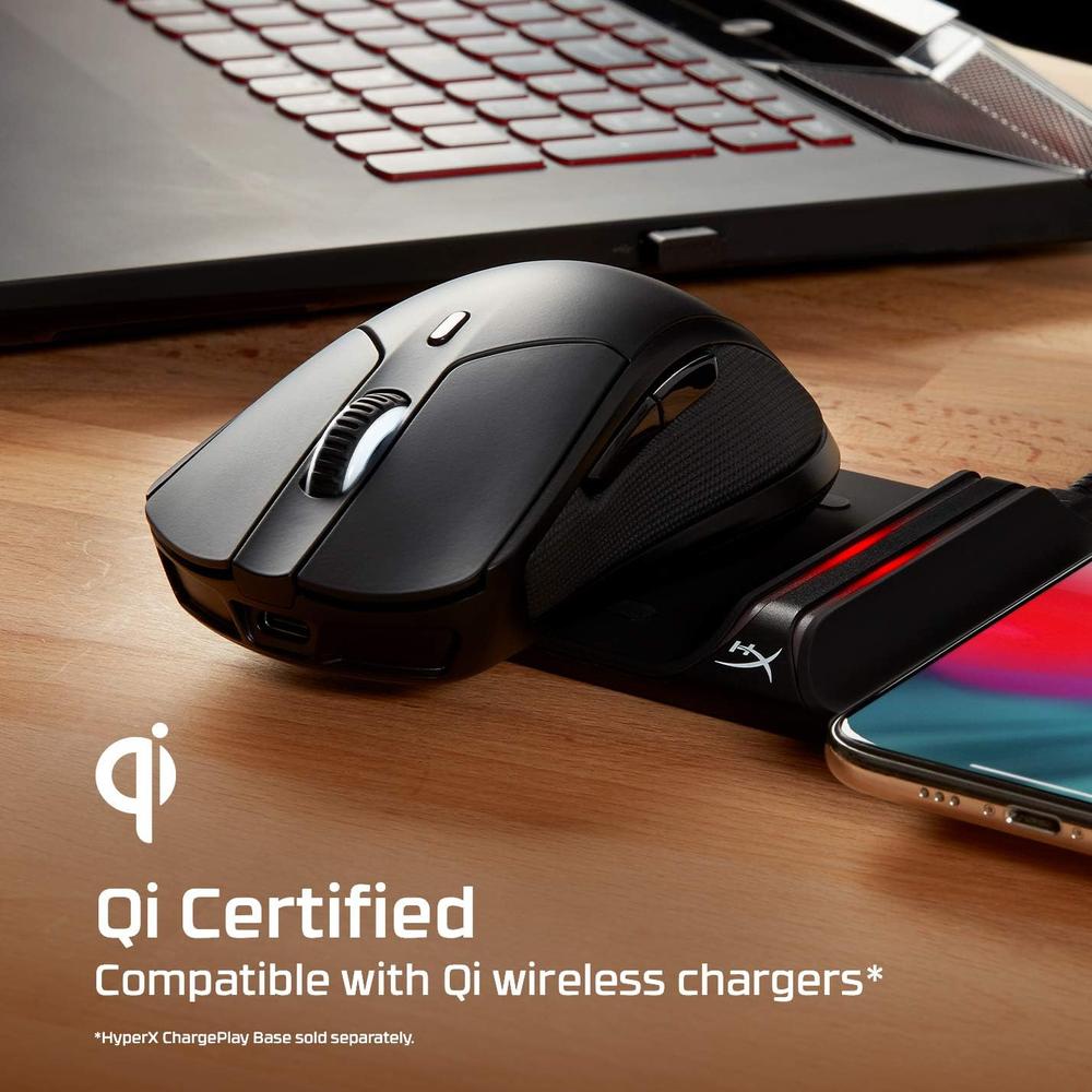 MOUSE INALÁMBRICO HYPERX PULSEFIRE DART RGB | NEGRO - 3