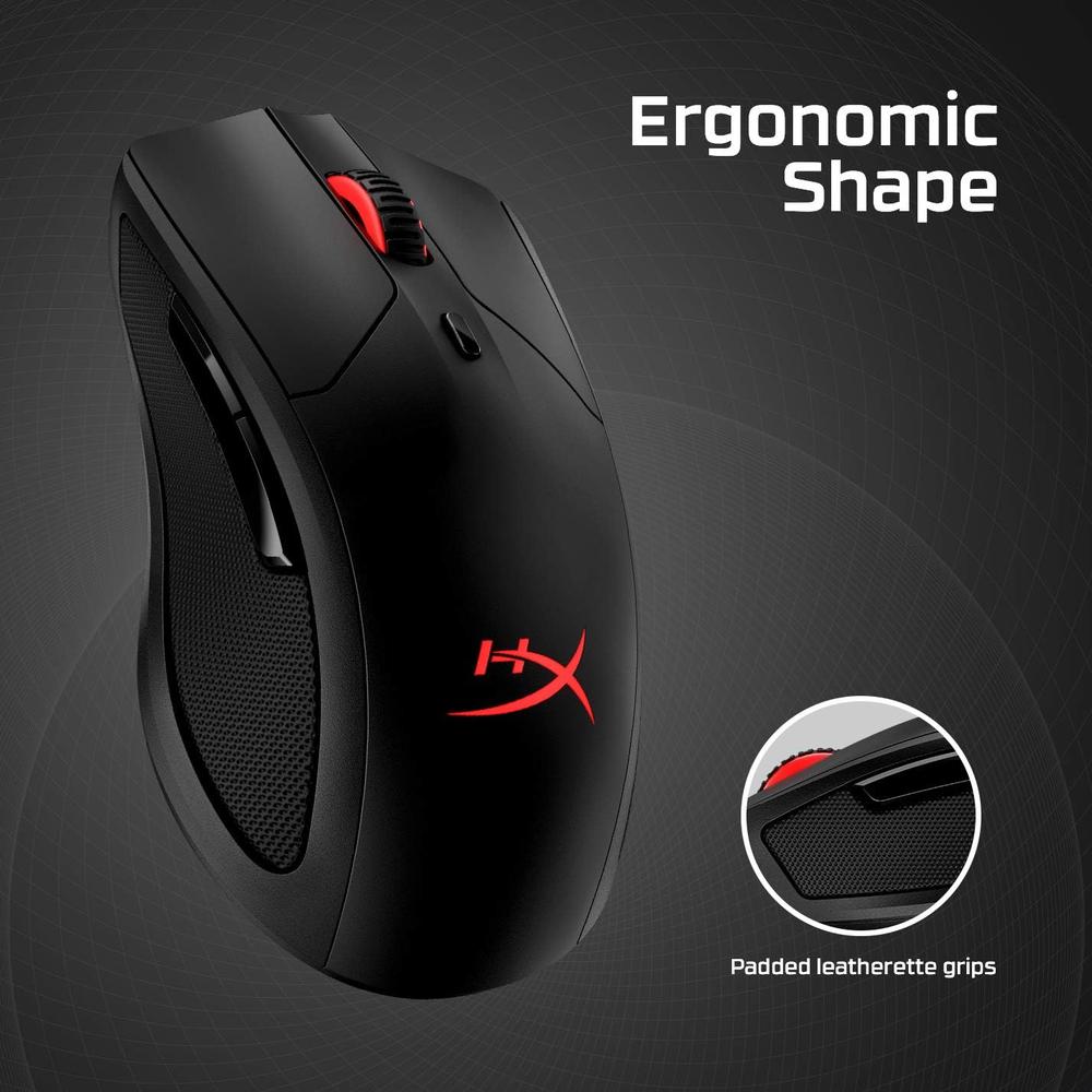 MOUSE INALÁMBRICO HYPERX PULSEFIRE DART RGB | NEGRO - 4
