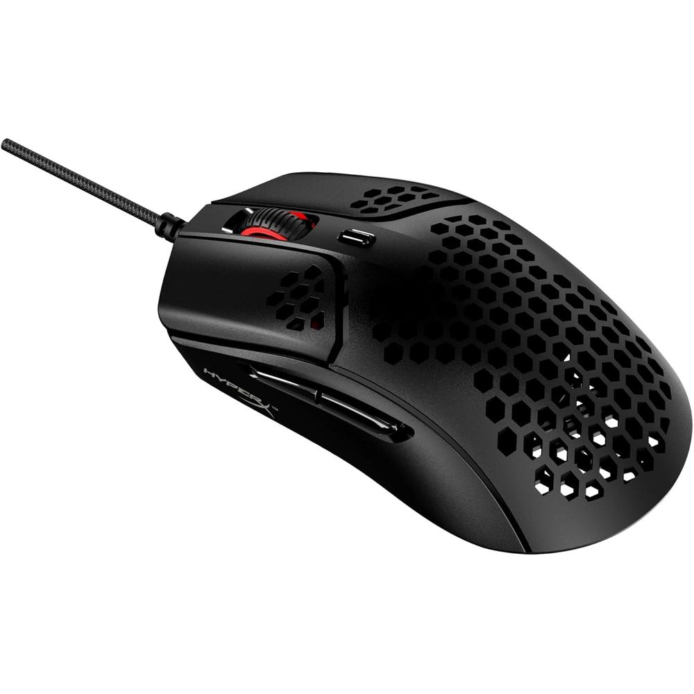 MOUSE ALÁMBRICO HYPERX PULSEFIRE HASTE 16000 DPI | NEGRO - 1