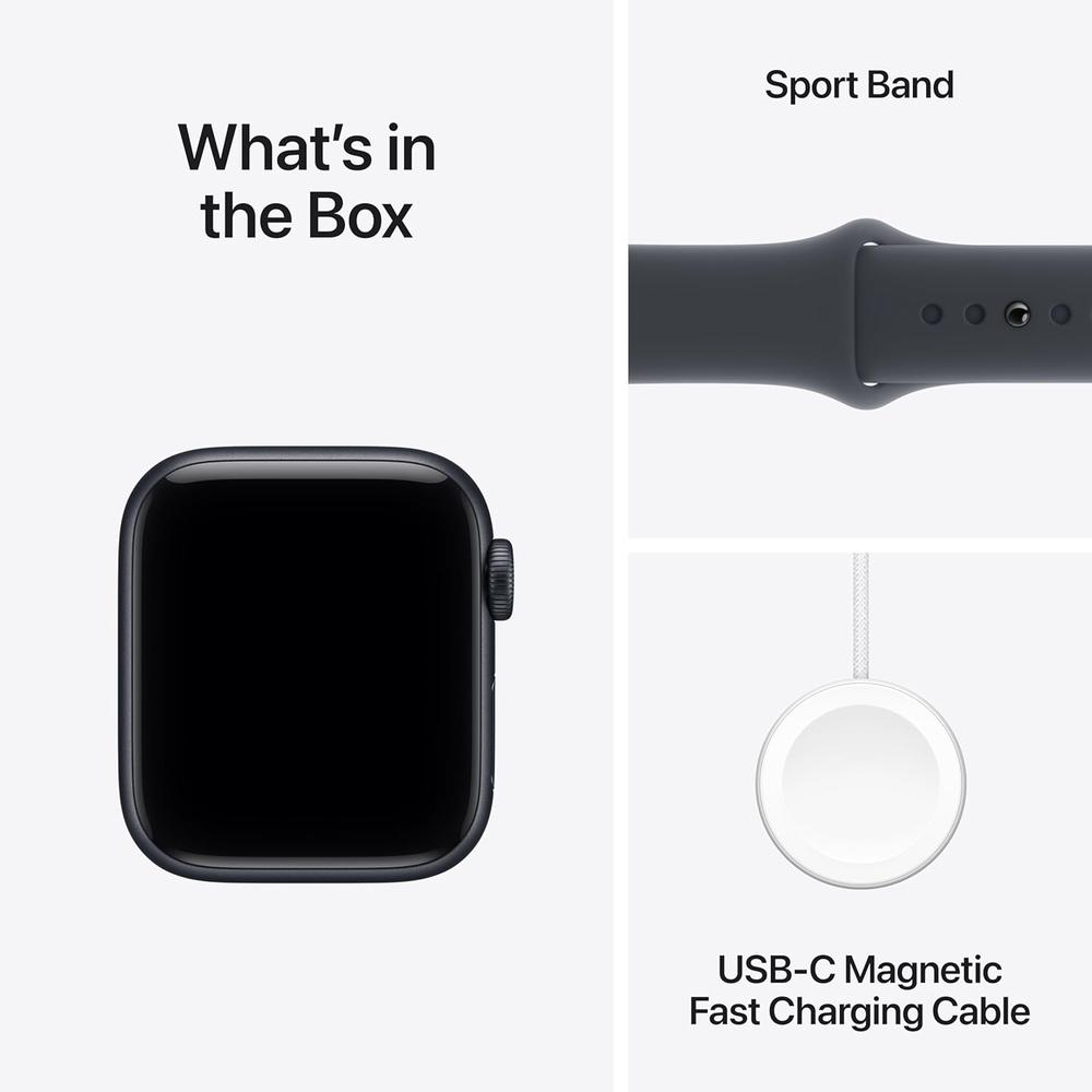 APPLE WATCH SE 3 GPS 40MM CAJA DE ALUMINIO M/L | MEDIANOCHE - 6