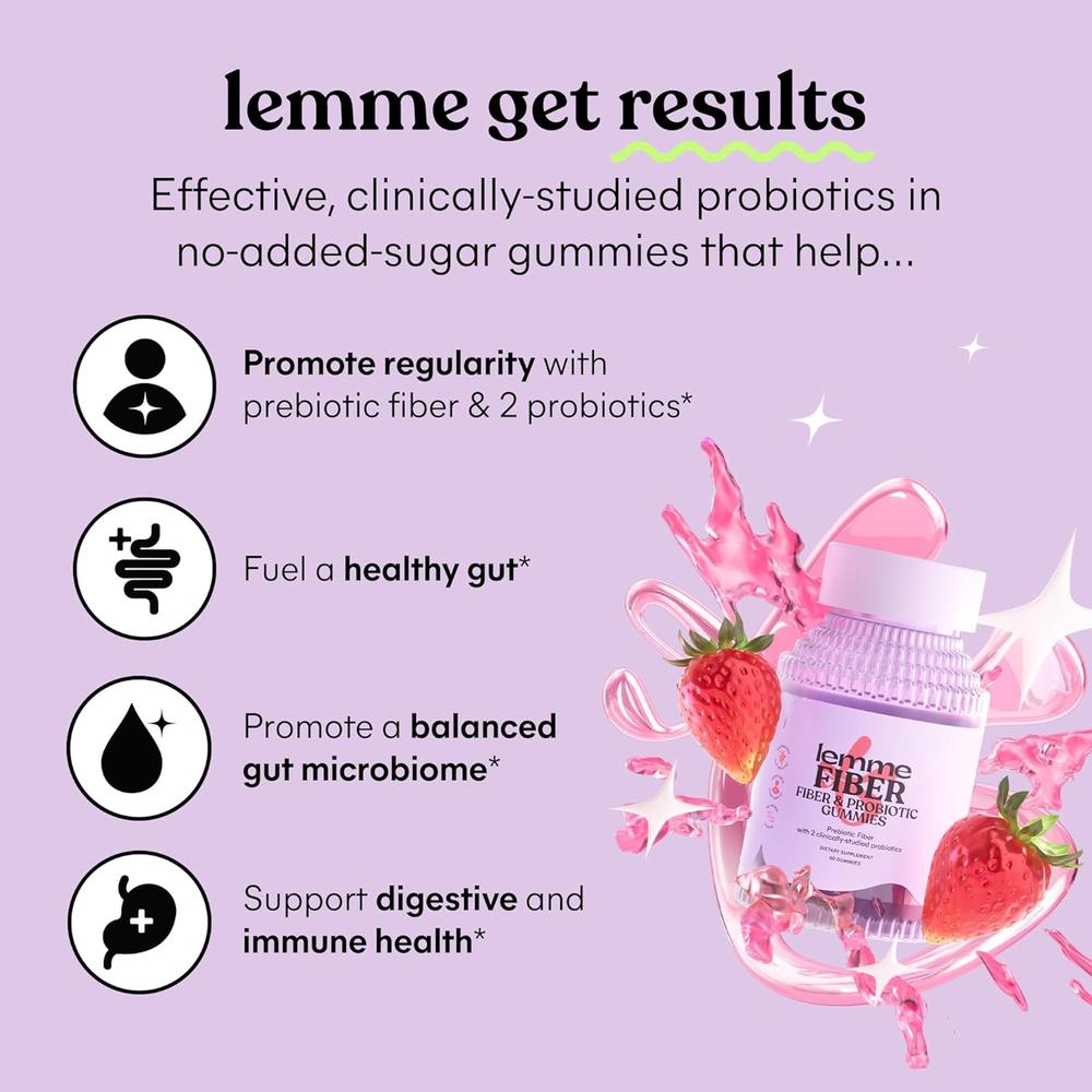 LEMME GOMITAS FIBER Y PROBIOTICS | 60 UND - 2