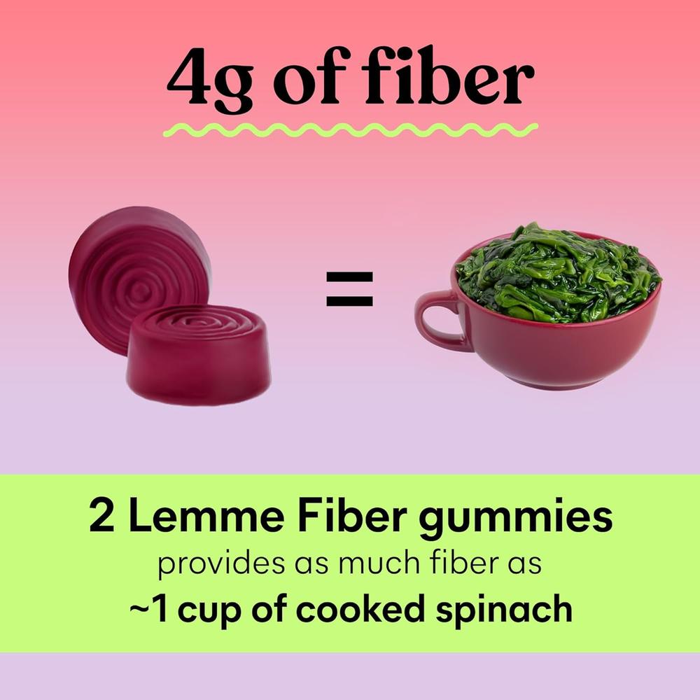 LEMME GOMITAS FIBER Y PROBIOTICS | 60 UND - 4