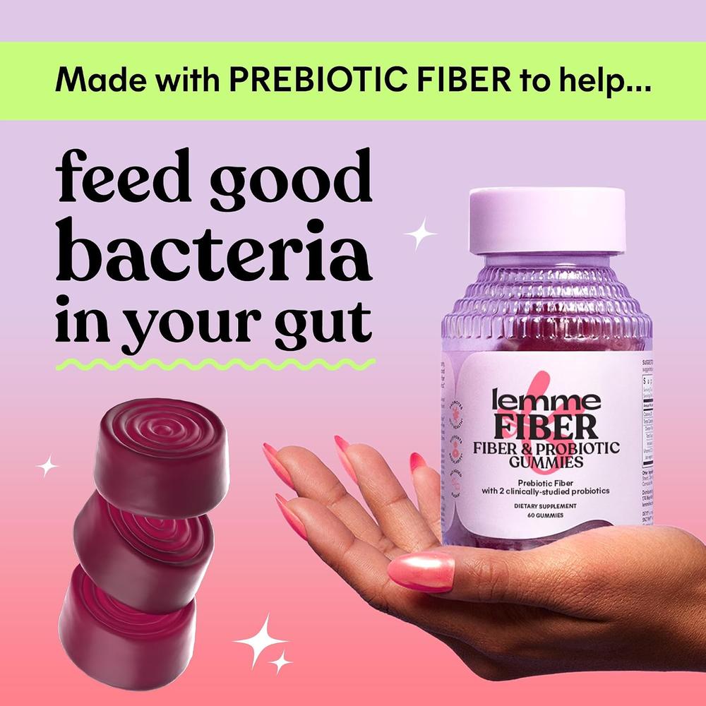 LEMME GOMITAS FIBER Y PROBIOTICS | 60 UND - 6