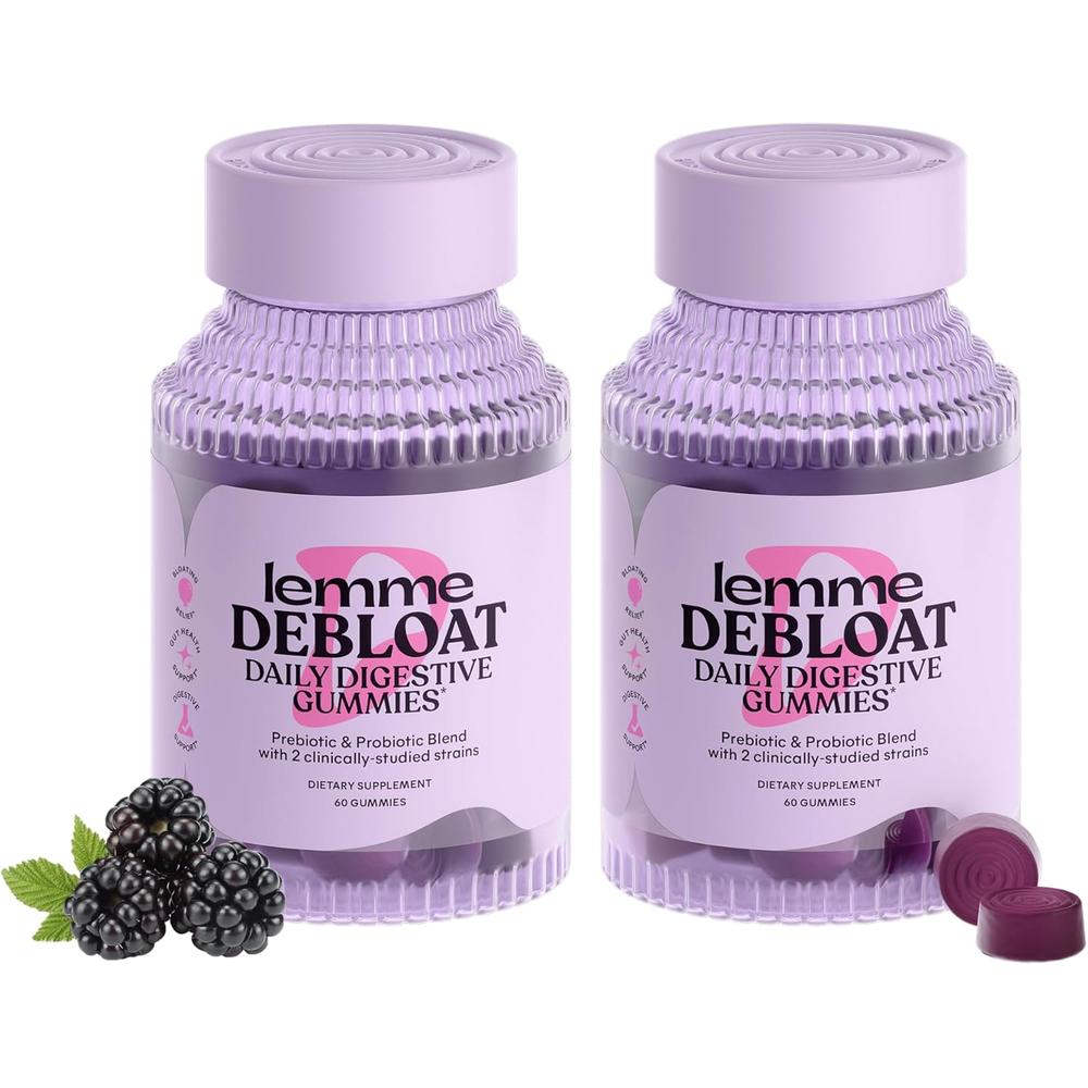 LEMME 2 PACK GOMITAS DEBLOAT | 60 UND C/U - 1