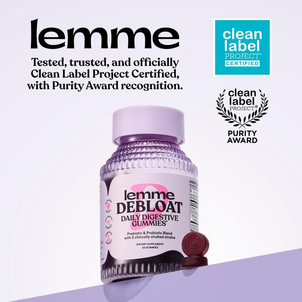 LEMME 2 PACK GOMITAS DEBLOAT | 60 UND C/U - 5