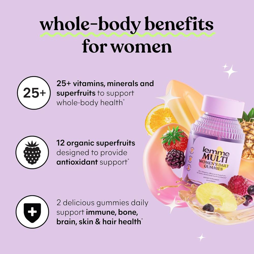 LEMME GOMITAS MULTIVITAMIN WOMEN | 60 UND - 4