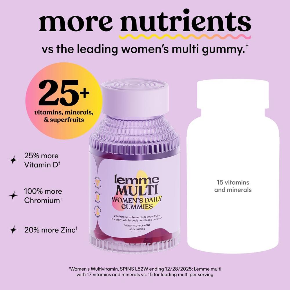 LEMME GOMITAS MULTIVITAMIN WOMEN | 60 UND - 6