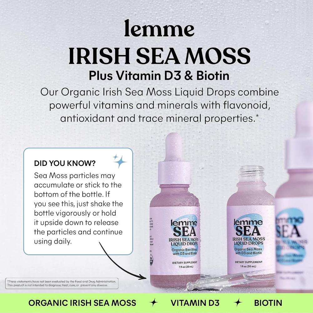 LEMME GOTAS IRISH SEA MOSS | 1 OZ / 28 G - 2