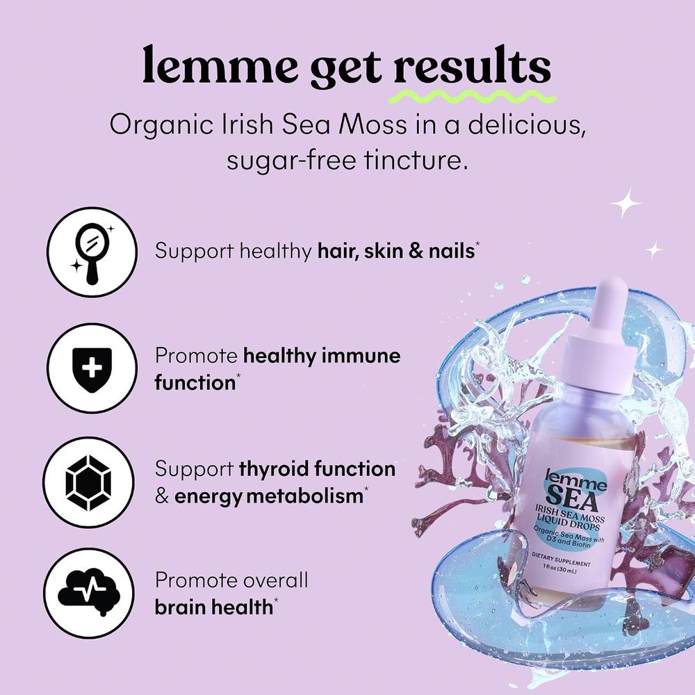 LEMME GOTAS IRISH SEA MOSS | 1 OZ / 28 G - 3