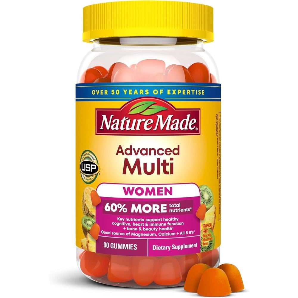 NATURE MADE MULTIVITAMÍNICO MUJER ADVANCED | 90 UND - 1