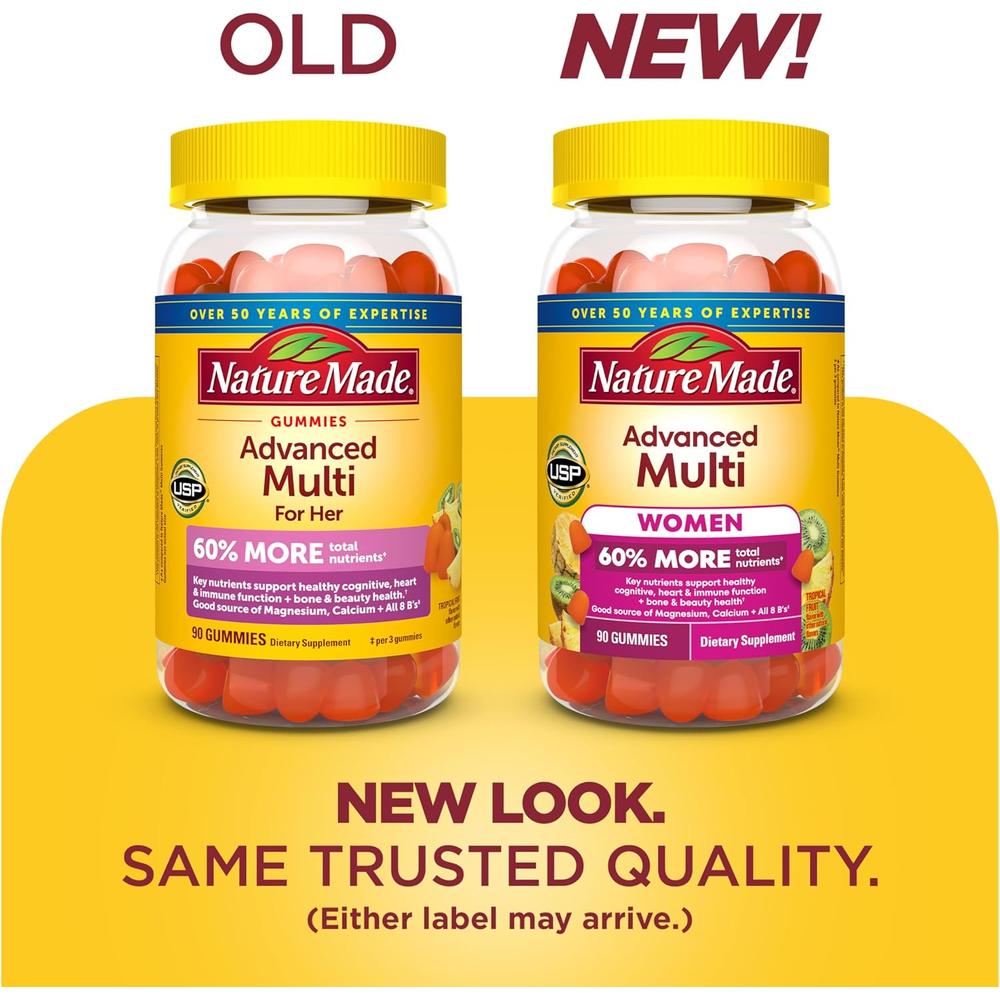 NATURE MADE MULTIVITAMÍNICO MUJER ADVANCED | 90 UND - 2