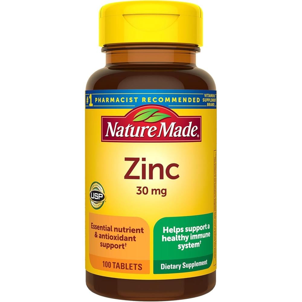 NATURE MADE ZINC 30 MG | 100 UND - 1