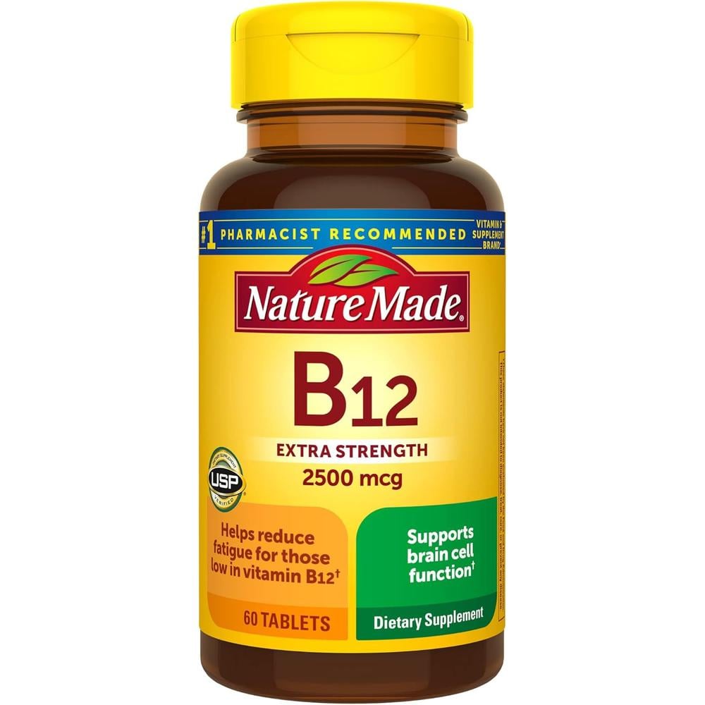NATURE MADE VITAMINA B12 2500 MCG | 60 UND - 1
