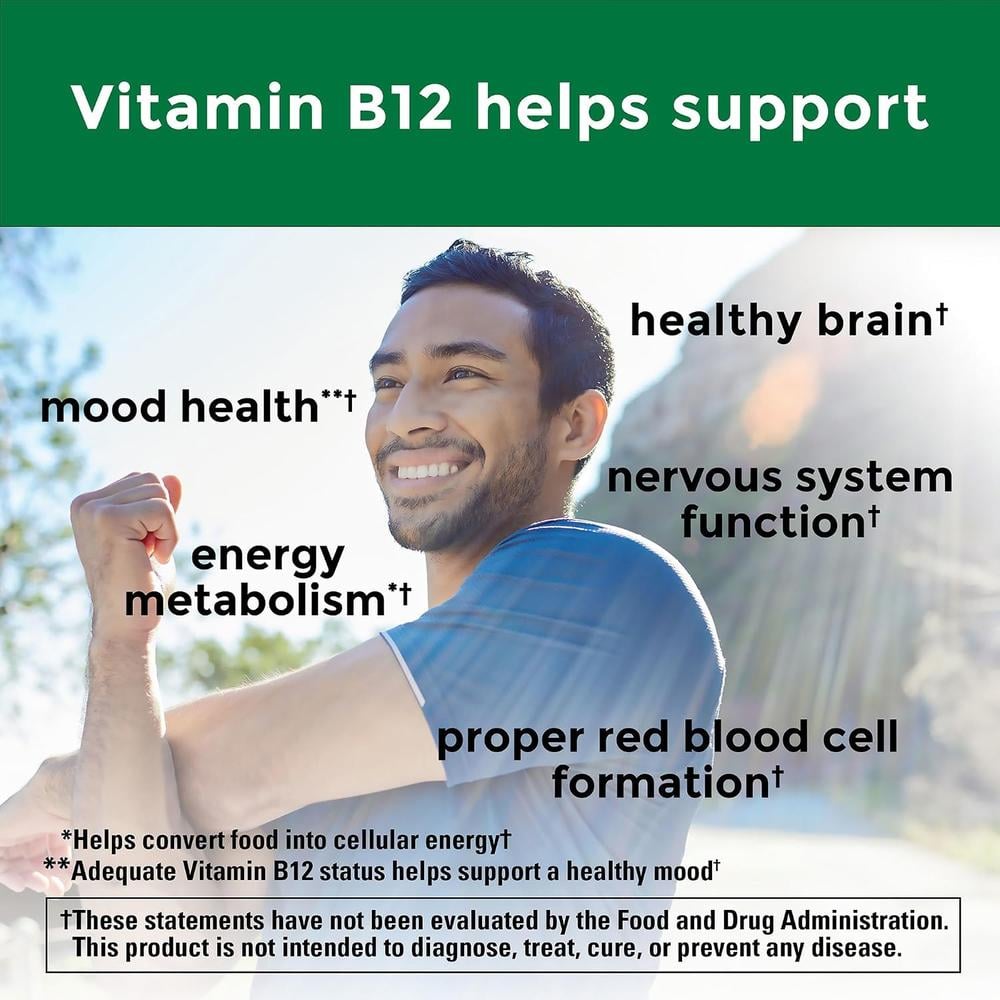 NATURE MADE VITAMINA B12 2500 MCG | 60 UND - 3