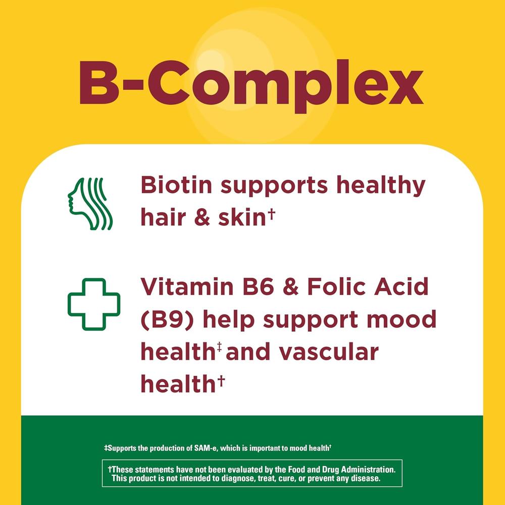 NATURE MADE COMPLEJO VITAMINA B | 60 UND - 3