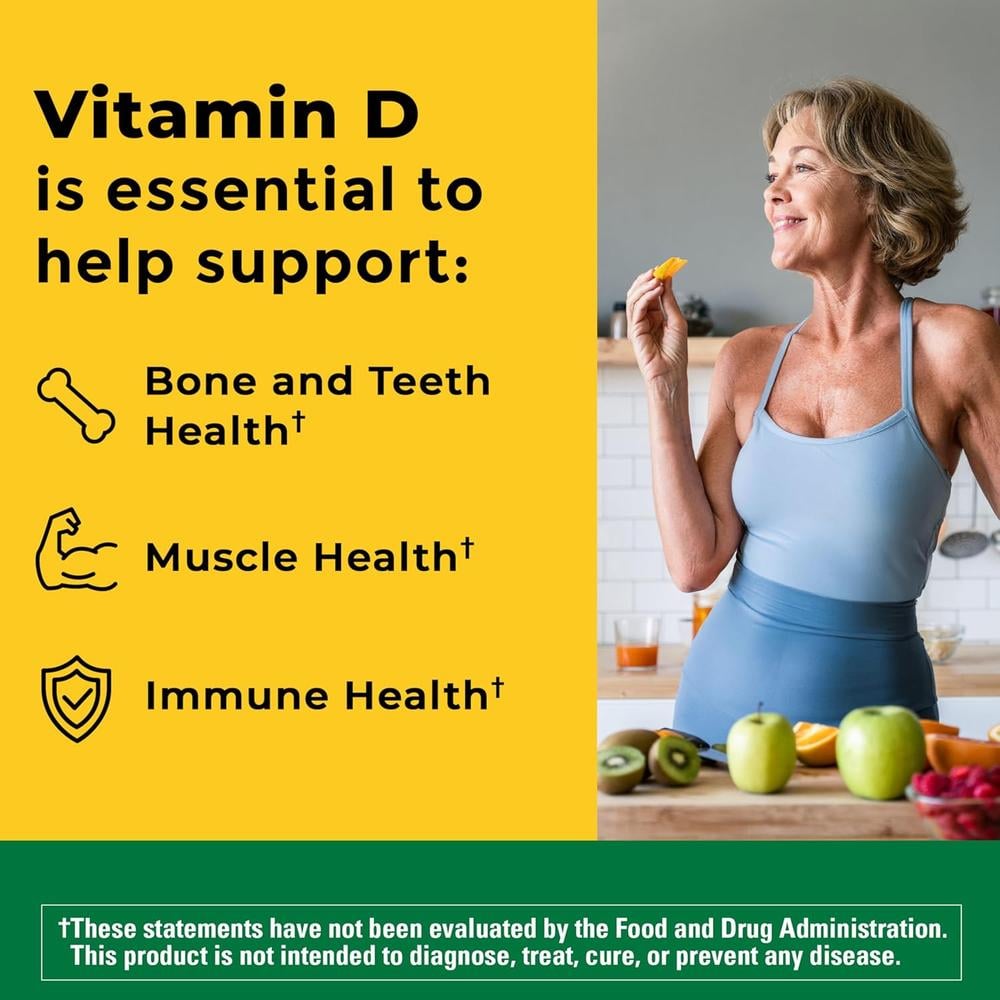 NATURE MADE VITAMINA D3 + K2 5000 UI | 50 UND - 2