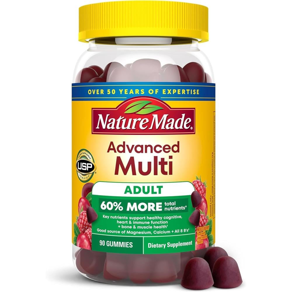NATURE MADE MULTIVITAMÍNICO ADULTOS ADVANCED | 90 UND - 1