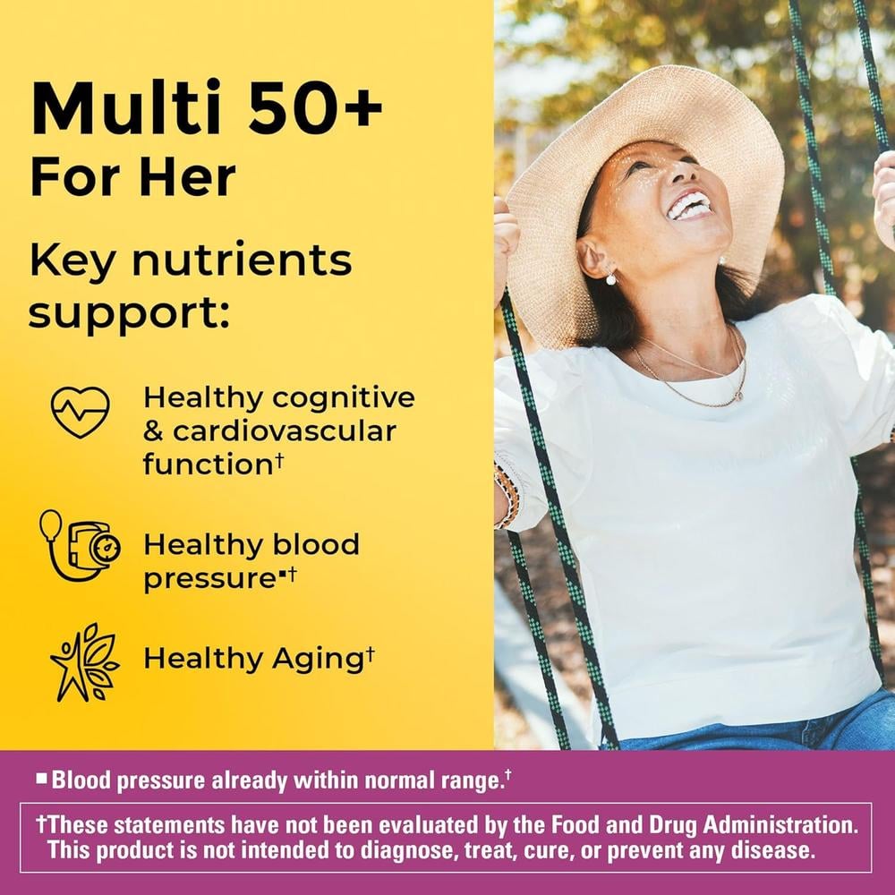 NATURE MADE MULTIVITAMÍNICO WOMEN 50+ | 90 UND - 2