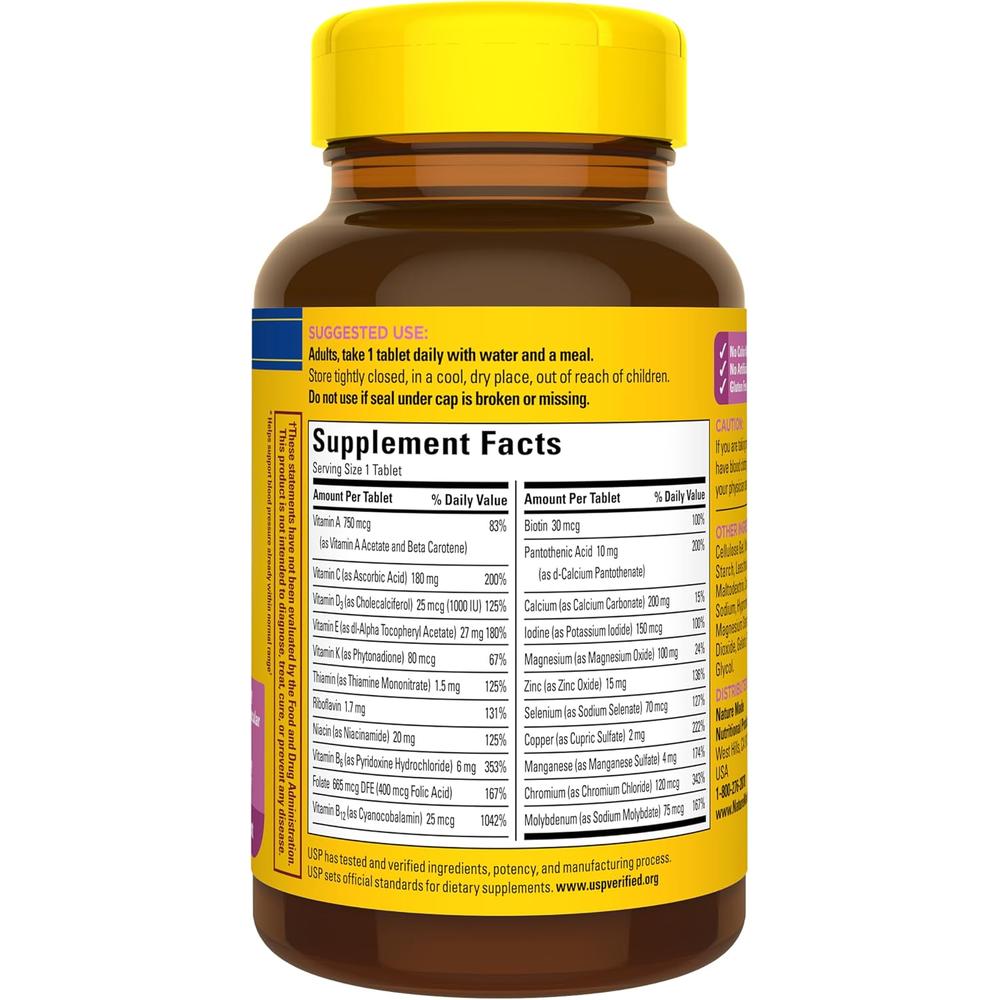 NATURE MADE MULTIVITAMÍNICO WOMEN 50+ | 90 UND - 9