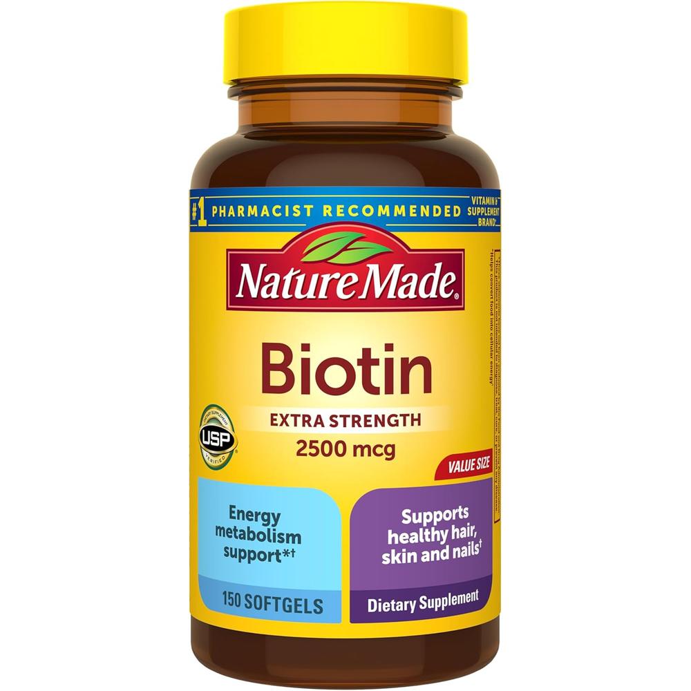 NATURE MADE BIOTINA 2500 MCG | 150 UND - 1