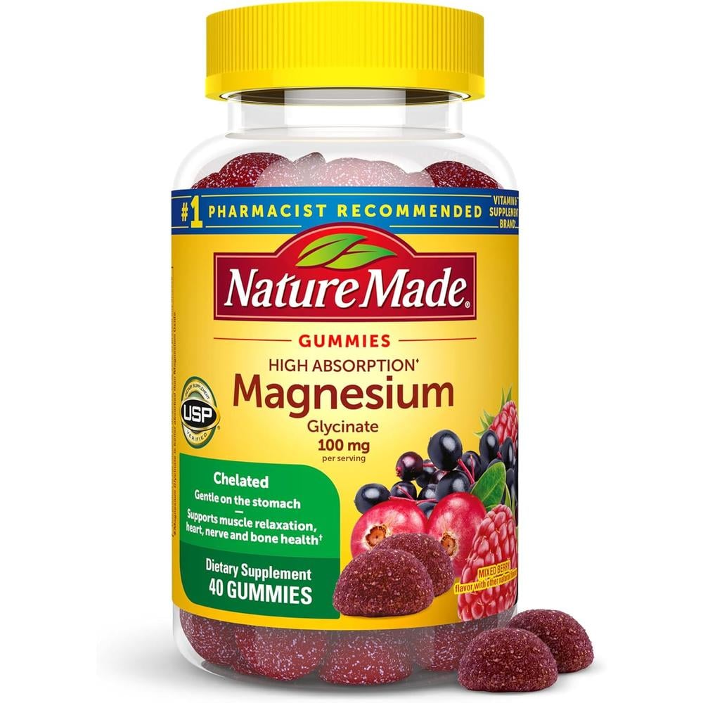 NATURE MADE MAGNESIO GLICINATO 100 MG | 40 UND - 1