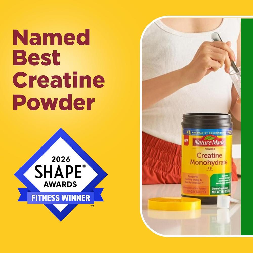 NATURE MADE CREATINA MONOHIDRATO EN POLVO | 450 G - 2