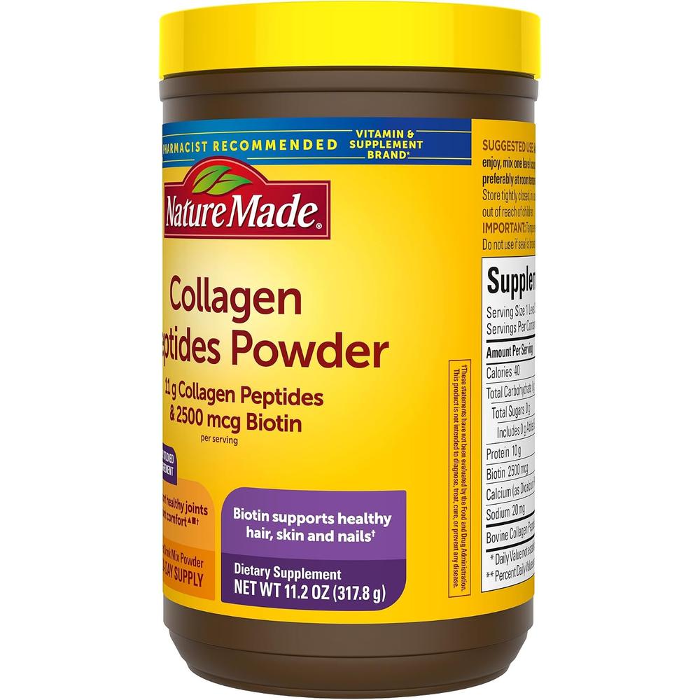 NATURE MADE COLÁGENO TIPO 1 Y 3 EN POLVO | 327 G - 9