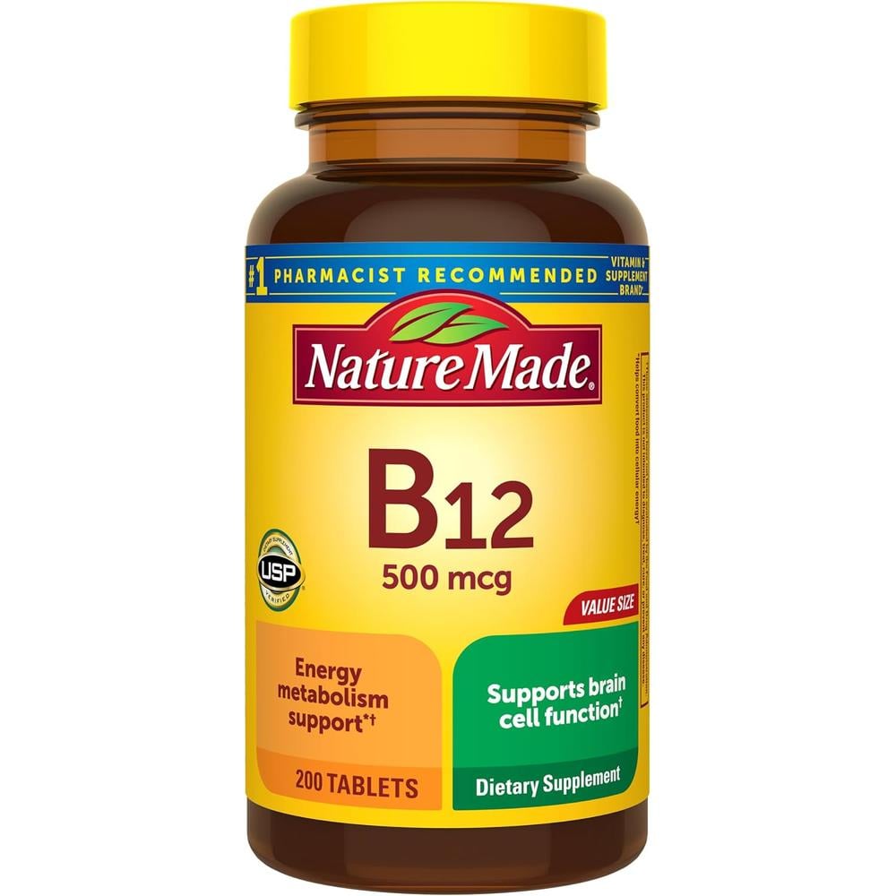 NATURE MADE VITAMINA B12 500 MCG | 200 UND - 1